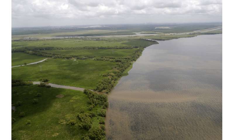 Louisiana hopes to fight coast erosion by mimicking nature