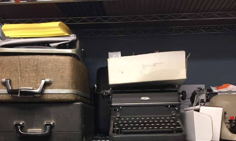 Clickety clack, let's look back: Typewriters return