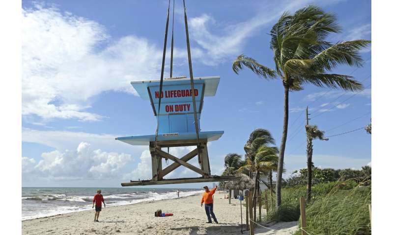 Evacuations begin in Bahamas as Category 4 Dorian bears down
