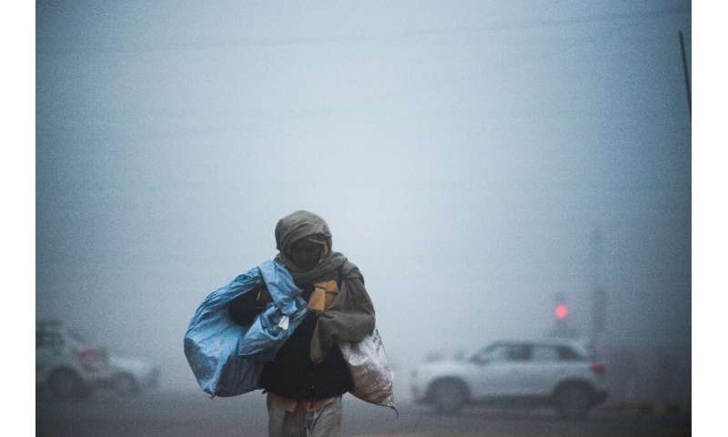 India's weather bureau said Delhi was on course to record its coldest December day since 1901