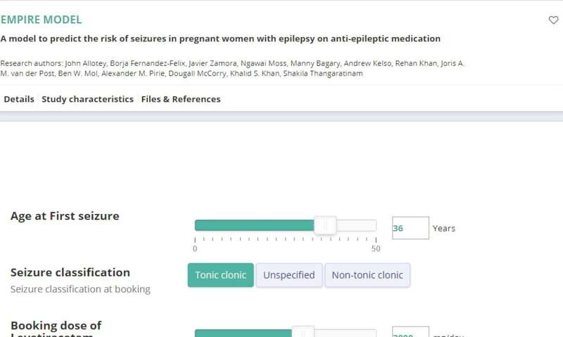 New tool to predict epileptic seizures in pregnancy could save lives