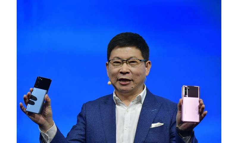 Richard Yu, who is in charge of Huawei's consumer business group, spoke at the international electronics fair IFA in Berlin