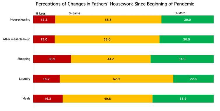 Canadian dads are doing more at home than before the coronavirus pandemic