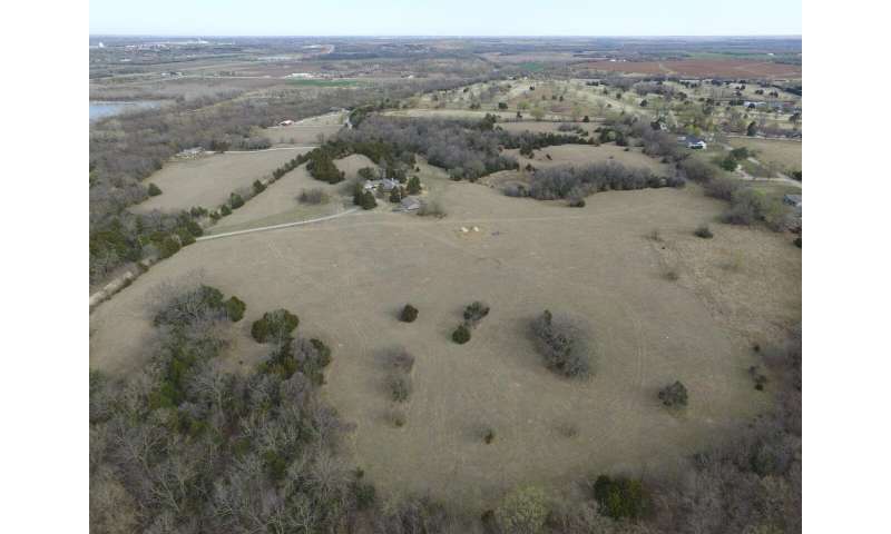 Drone survey reveals large earthwork at ancestral Wichita site in Kansas