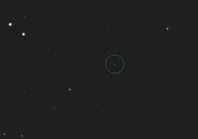 Graduate student first to spot asteroid speeding past Earth