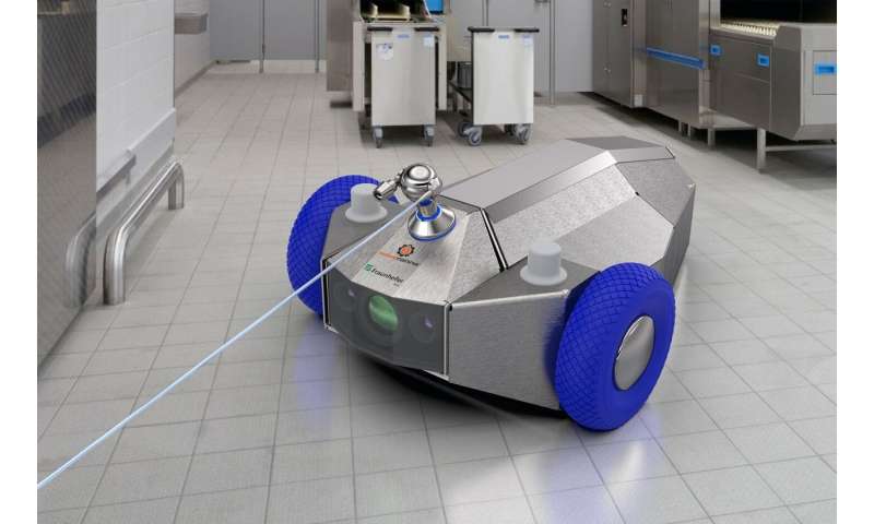 Mobile robot cleaner takes production hygiene to a  higher level