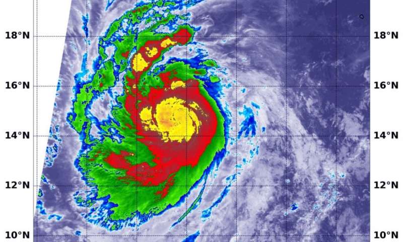 NASA finds Hurricane Marie rapidly intensifying