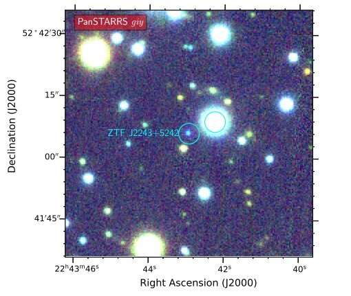 New eclipsing double white dwarf binary discovered