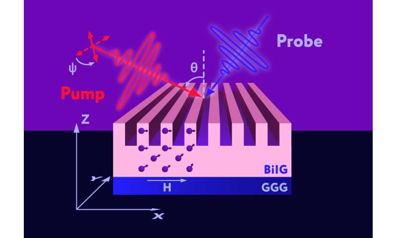 Physicists achieve tunable spin wave excitation