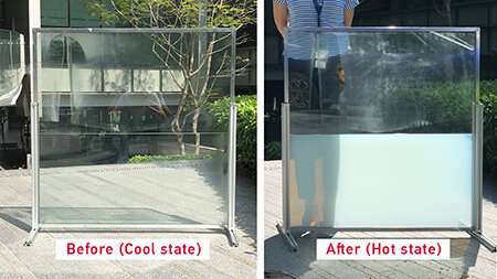 Scientists develop energy-saving "liquid window"