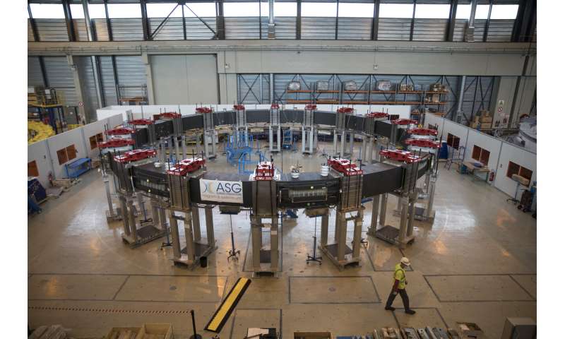 France's global nuclear fusion device a puzzle of huge parts