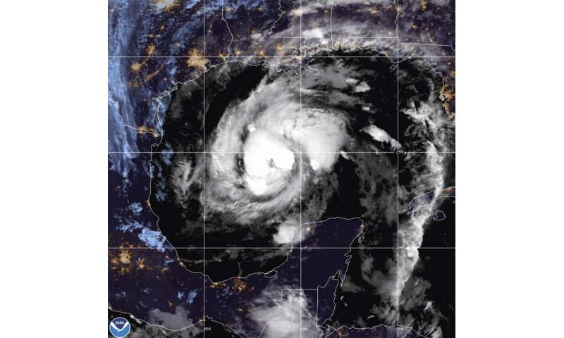 Hurricane Zeta speeds toward a storm-weary Louisiana