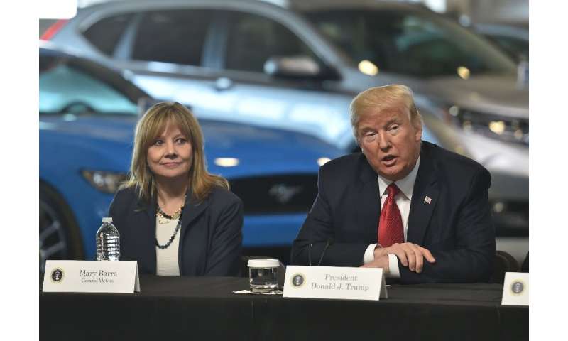 General Motors Chief Executive Mary Barra onderschreef het plan van Joe Biden voor elektrische auto's en stopte de rechtszaak met de voorkeur van Dona