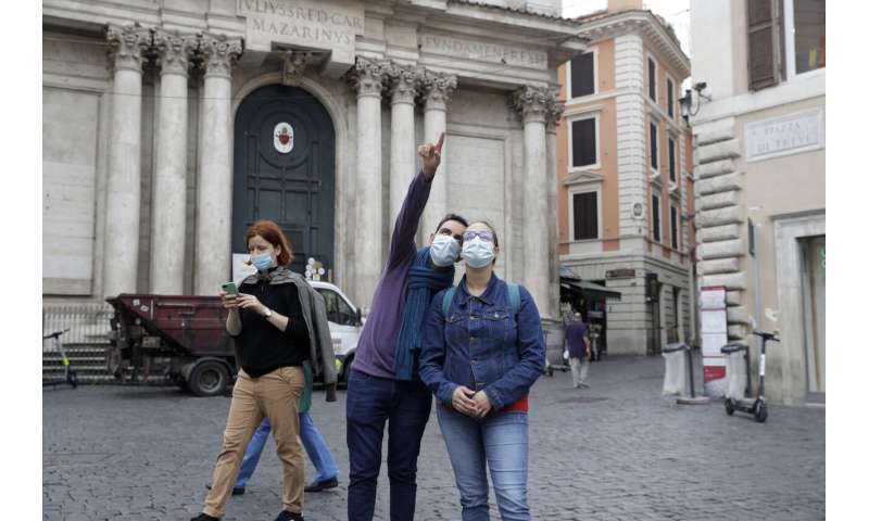 Italy imposes mask mandate outside and in as virus rebounds
