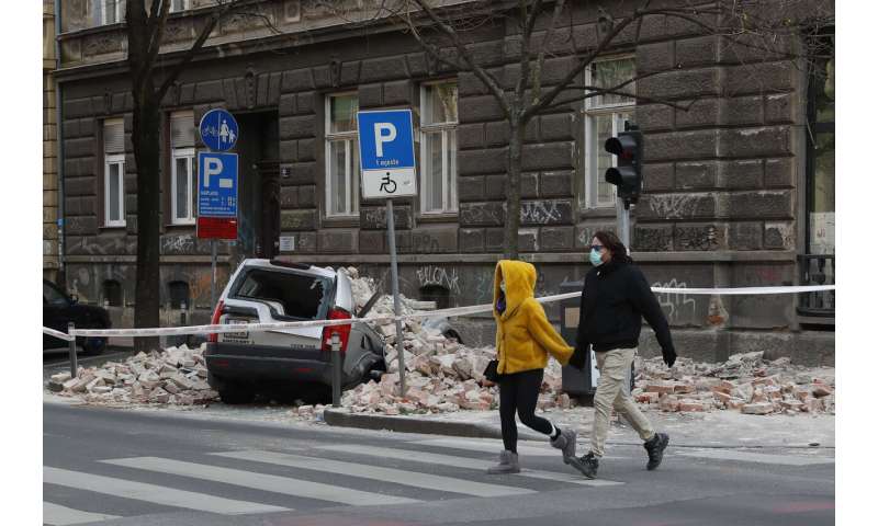 Aftershocks rattle Croatian capital a day after strong quake