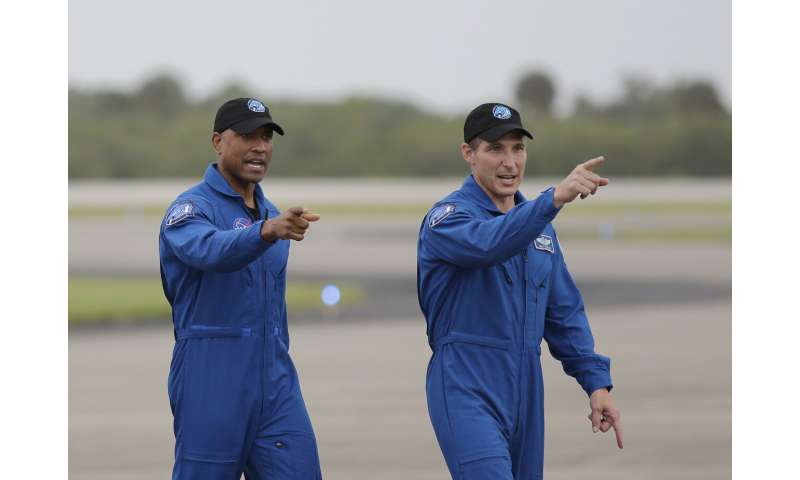 Astronauts arrive at launch site for 2nd SpaceX crew flight