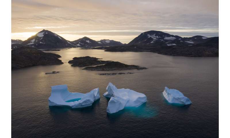 A big chunk of Greenland’s ice cap has broken off
