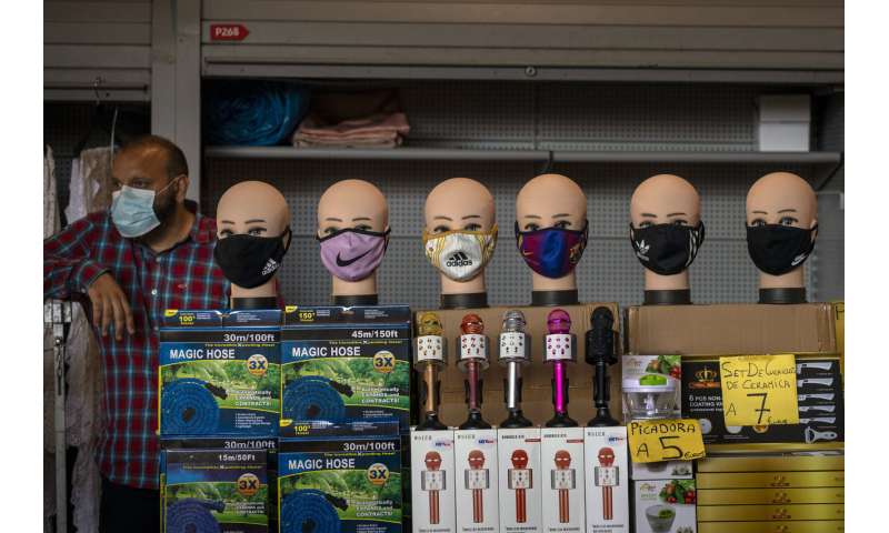 Face masks mandatory in northeast Spain amid virus uptick