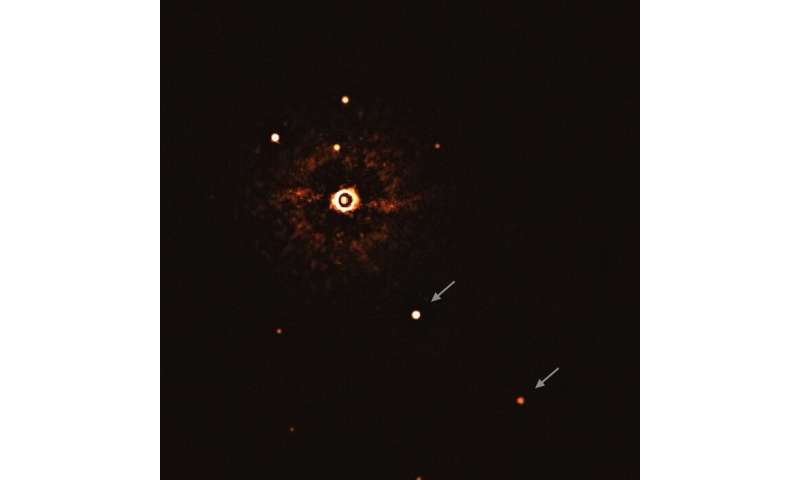 First image of a multi-planet system around a sun-like star