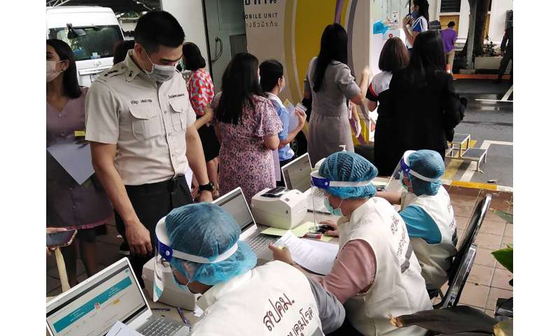 泰国报告100天内首例本地冠状病毒病例