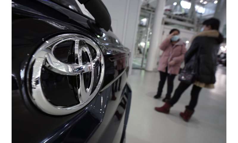 Toyota's 2019 global vehicle sales trail Volkswagen's