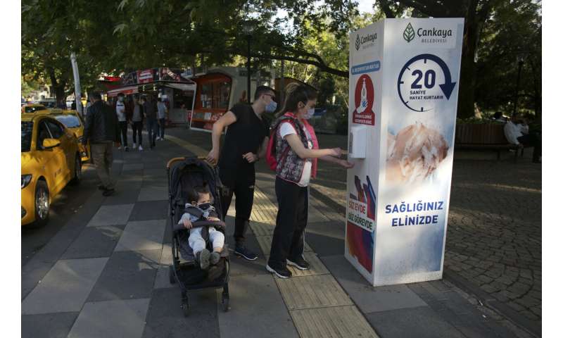 Turkey sees rise in daily coronavirus cases following easing