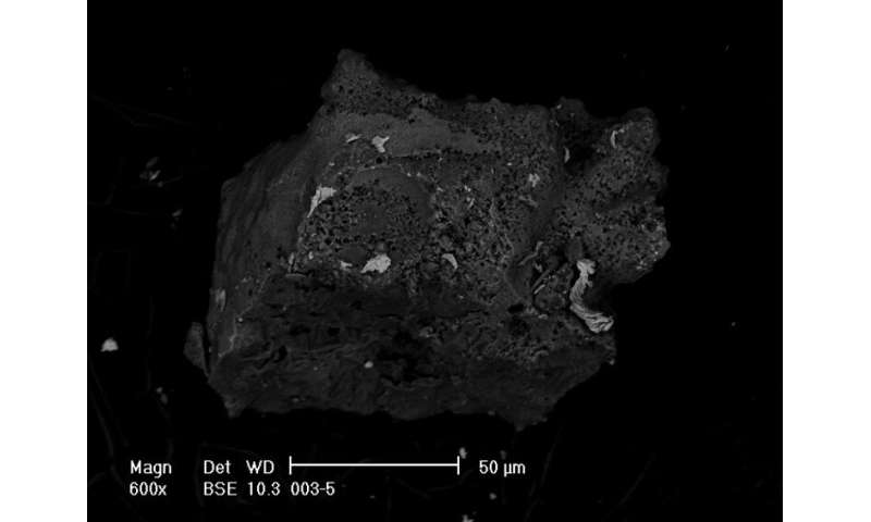 New technique enables mineral ID of precious Antarctic micrometeorites