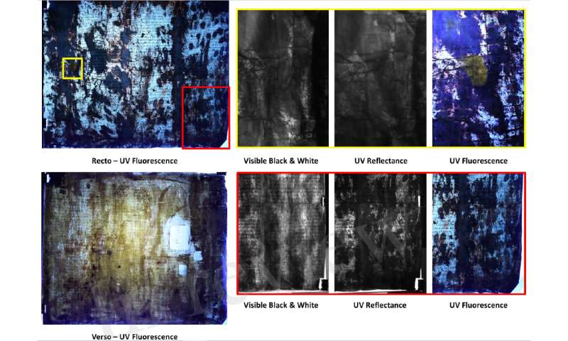 Researchers deconstruct ancient Jewish parchment using multiple imaging techniques