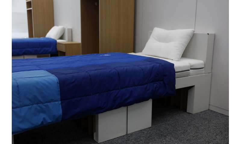 An Olympic First: Cardboard beds for Tokyo Athletes Village