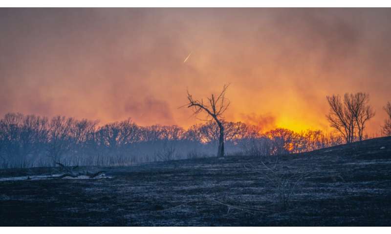 Atmospheric scientists study fires to resolve ice question in climate models