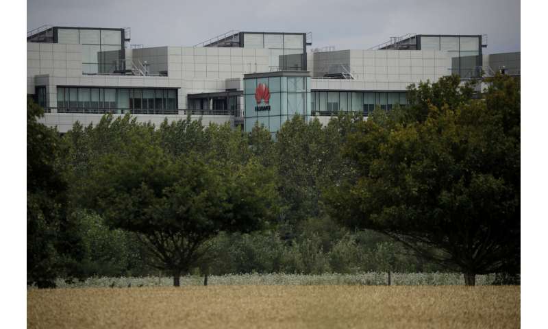 China accuses Britain of helping Washington hurt Huawei
