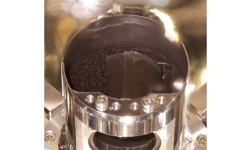 Japanese spacecraft's gifts: Asteroid chips like charcoal