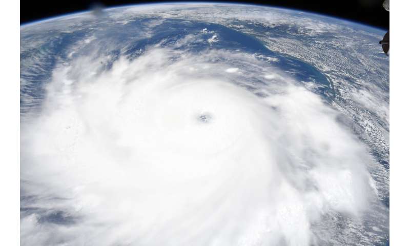 NASA sees Hurricane Laura's nighttime landfall