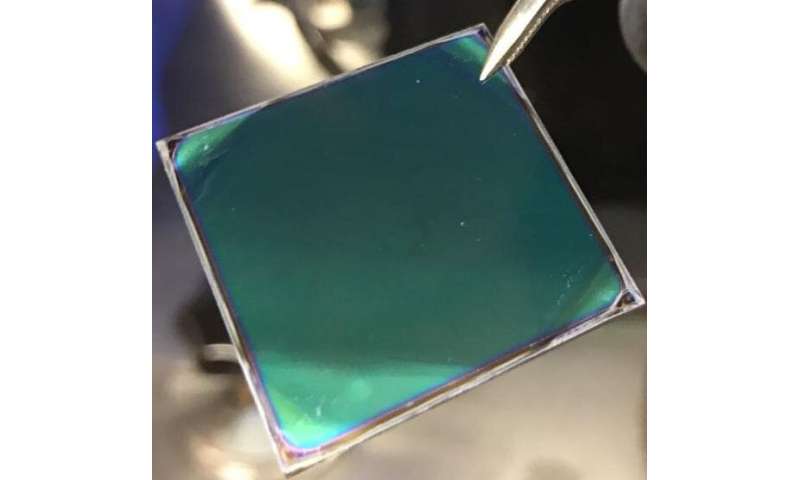 New fabrication method for perovskite solar cells promises to break the efficiency limit