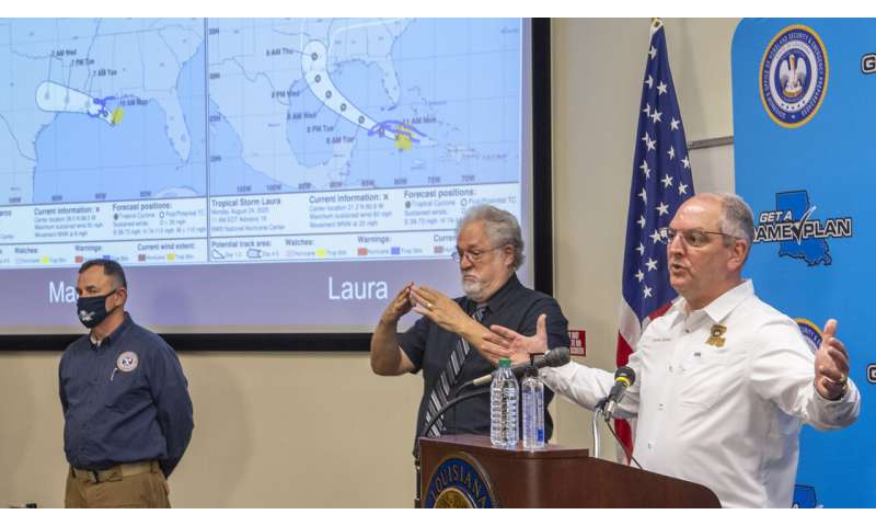 'In the bullseye:' Gulf preps for Laura to slam as hurricane