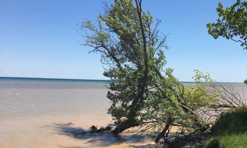Study reveals many great lakes state parks impacted by record-high water levels