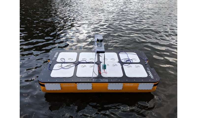 Onderzoekers verbeteren het ontwerp van autonome boten