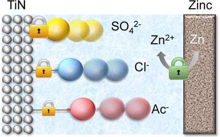 Zinc ion hybrid capacitors with ideal anions in the electrolyte show extra long performance