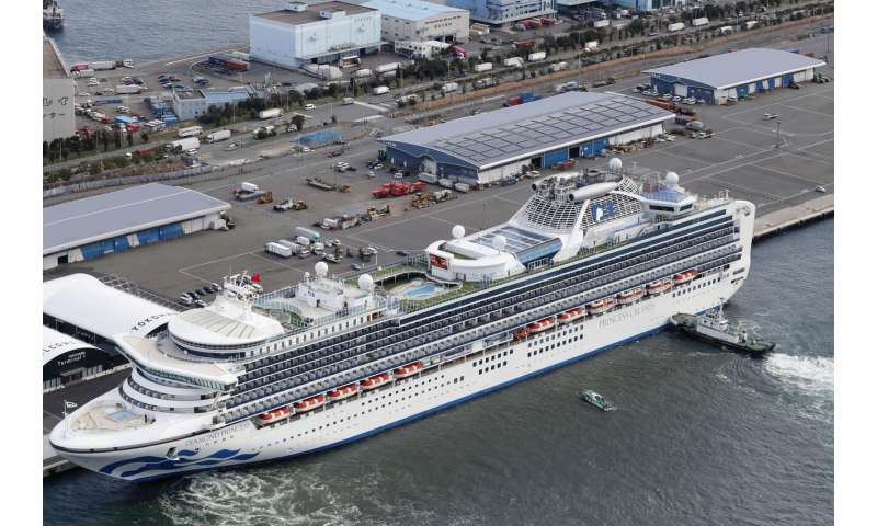 10 more sick with virus on one of two isolated cruise ships