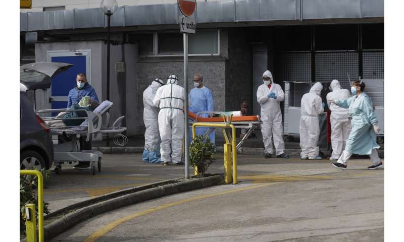 As virus hits Italy's south, some flee troubled health care