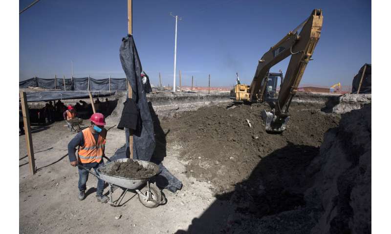 'Mammoth central' found at Mexico airport construction site