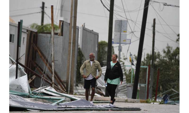 Hurricane Zeta speeds toward a storm-weary Louisiana