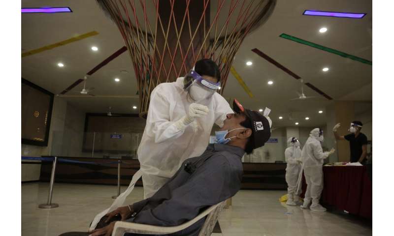 India records highest daily increase in virus cases globally