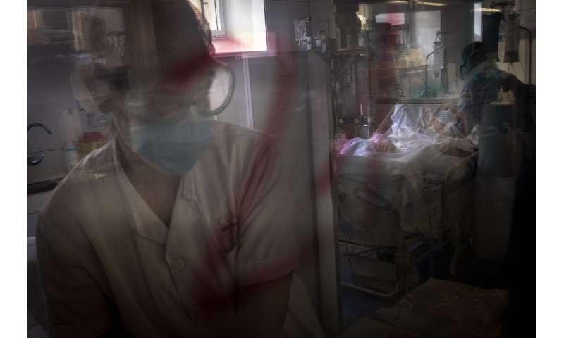 As virus spikes, Europe runs low on ICU beds, hospital staff
