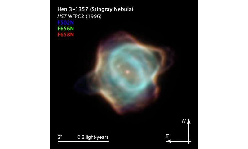 Hubble captures the unprecedented fading of the Stingray Nebula