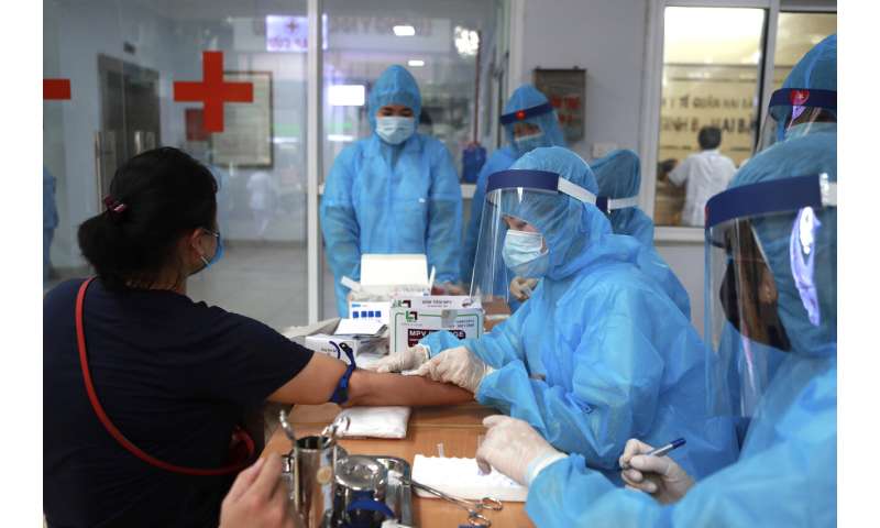 Vietnam reports more than 3 dozen new cases, 3rd death