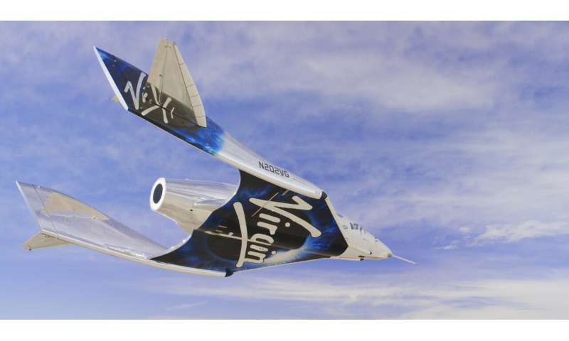 Virgin Galactic completes first glide flight in New Mexico