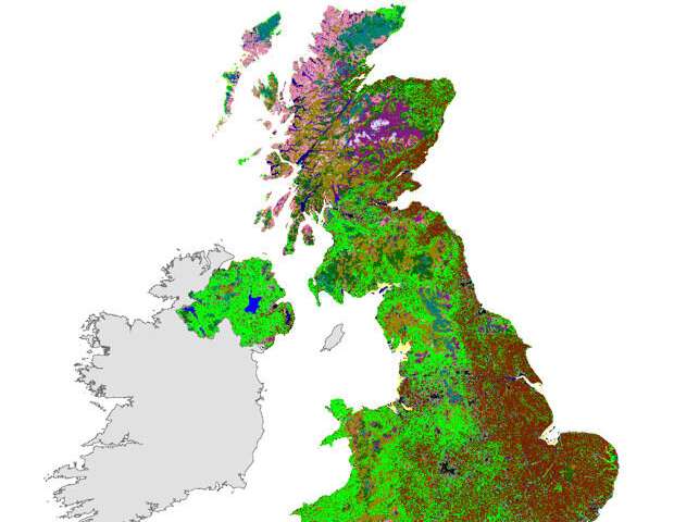 Almost 2 million acres of GB grassland lost as woodland and urban areas expand