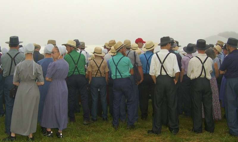 The Amish and the Anthropocene: Religion, science and climate change