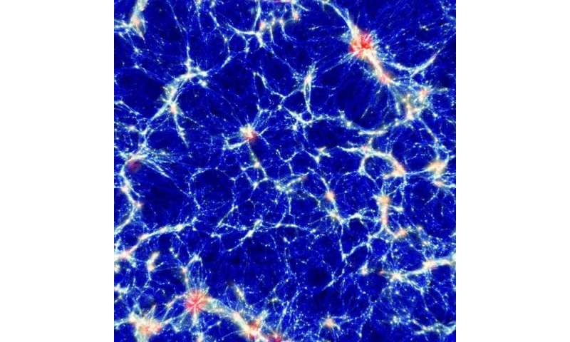 A thread of the cosmic web: astronomers spot a 50 million light-year galactic filament